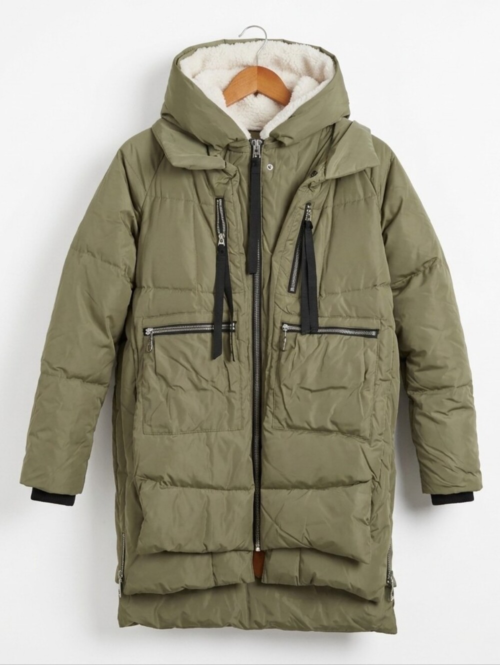 Orolay Down Puffer Women's Thickened Winter Coat Jacket Size XS